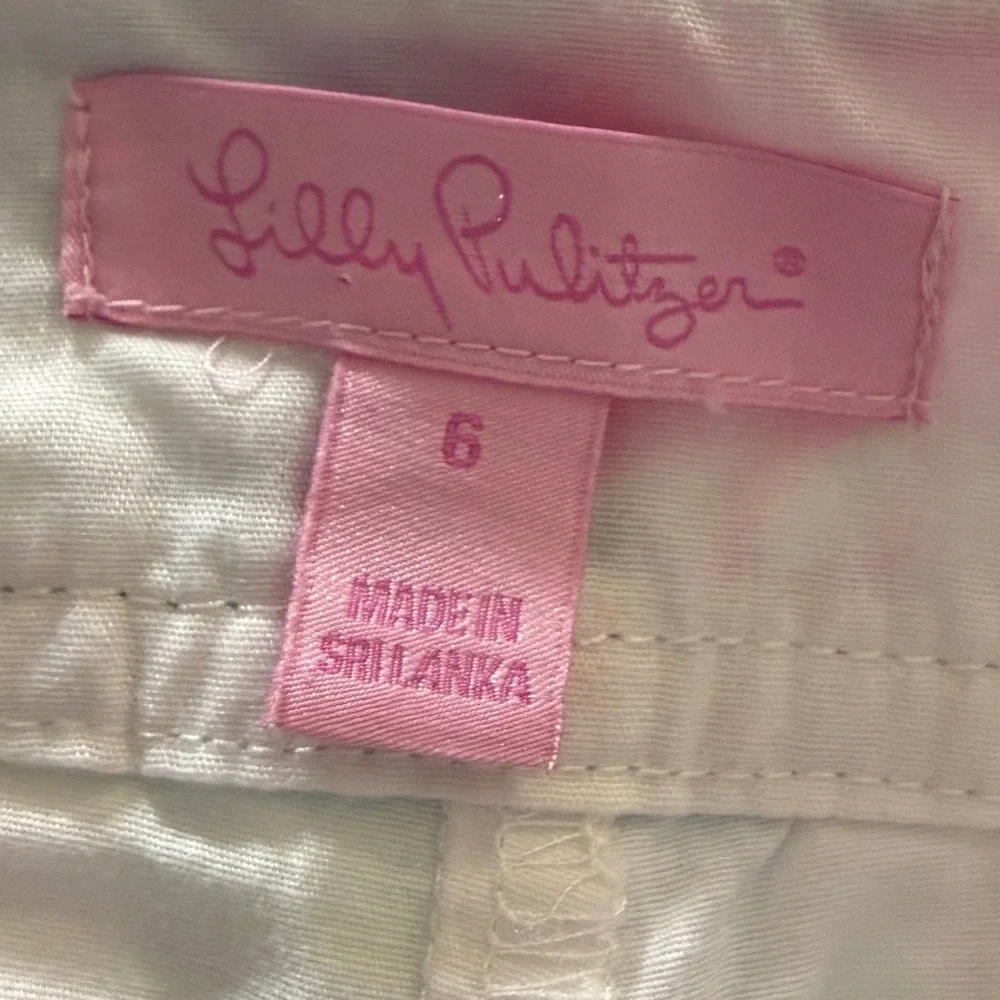 Lilly Pulitzer Madison Skort Size 6 Tropical Palm Parrot Print Pink Green Mini